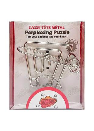 Металлическая головоломка "perplexing puzzle" 5562d-21, 2 сложность