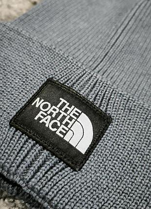 Шапка tnf the nort face графіт 2