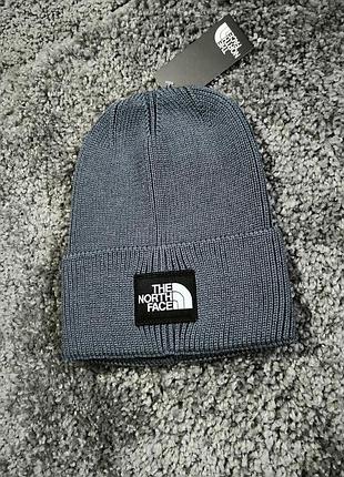 Шапка tnf the nort face графіт 4