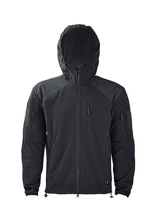 Флісова кофта han-wild grid pro black (чорний) 2