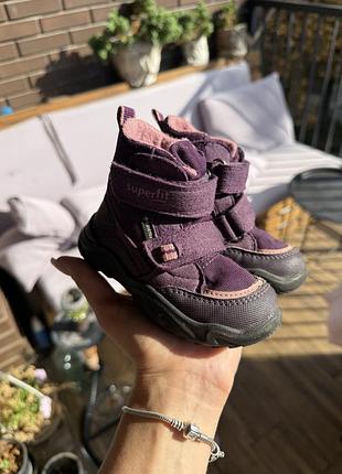 Дитячі зимові чоботи superfit mars gore-tex