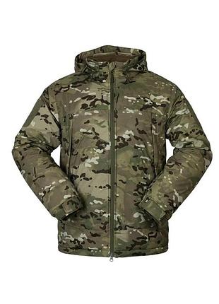 Куртка "tactical series" level 7 climashield apex 100 г "tactical series" мультикам 334260