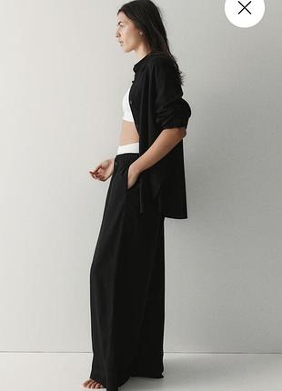 Брюки h&m з 30% льон 3