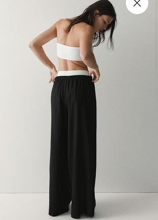 Брюки h&m з 30% льон 4