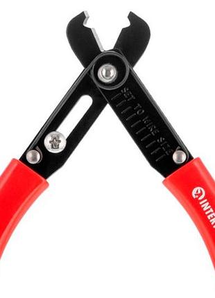 Кусачки для электроники intertool 130мм (ht-7025)