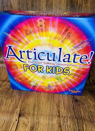 Настільної гри «articulate! for kids» від відомого бренду drumond park