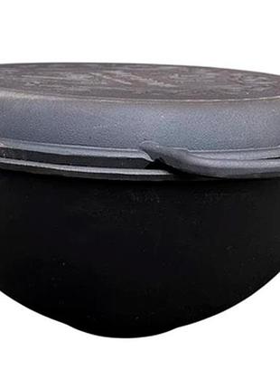 Казан чугунный мy-dishes 400мм x 15л татарский (13.7кг) с крышкой-сковородою (v15cp)