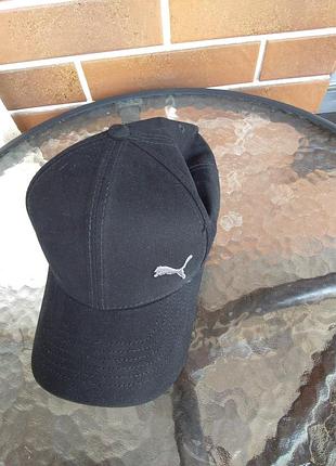 Бейсболка puma (чорна) розмір xl