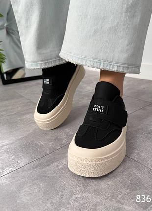 Кеди miu miu 3