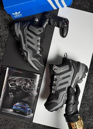 Чоловічі кросівки adidas terrex fur grey black