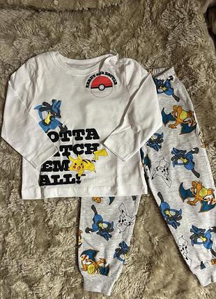 Піжама домашній костюм pokémon primark
