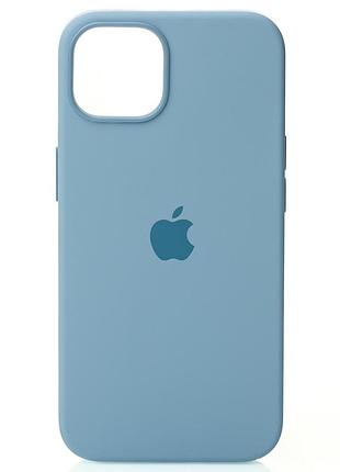 Силіконовий чохол origcase "colors" with magsafe для iphone 13 pro max blue fog