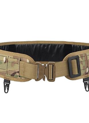 Ремень разгружающий поясной с системой molle + карабины, мультикам