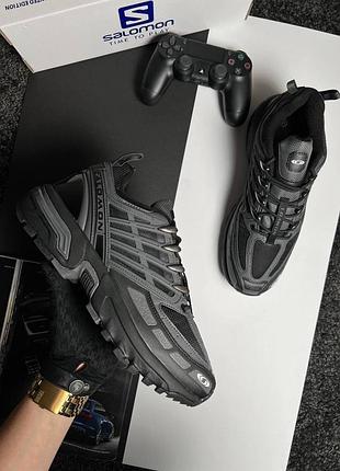 Чоловічі кросівки salomon acs pro gtx dark grey black 44