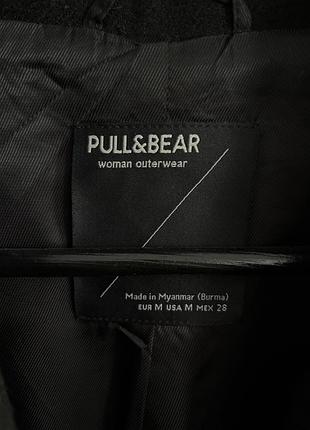 Двобортне пальто pull & bear 4