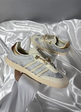 Женские кроссовки adidas samba og saltwater pearl