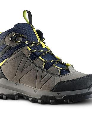 Трекінгові черевики quechua mh900 waterproof (decathlon) франція | розмір 38 (24.5 см)