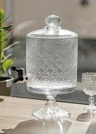 Лимонадниця lace 4,5 літри з краном