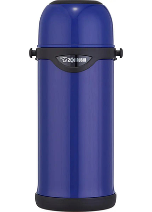 Термос zojirushi 0.8 л (с ремешком) blue