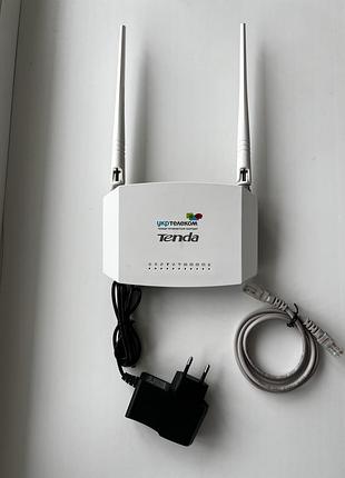 Маршрутизатор wi-fi tenda d301 — 3 в 1 (модем adsl2+, роутер, коммутатор)