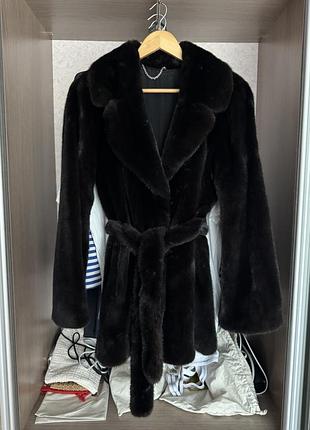 Норковая шуба di cara collection — blackglama