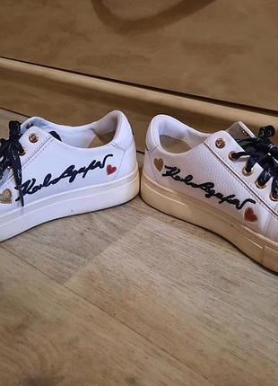 Кеды karl lagerfelld 22 см.устилка 5