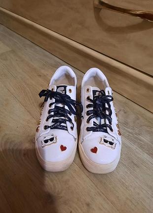 Кеды karl lagerfelld 22 см.устилка 4