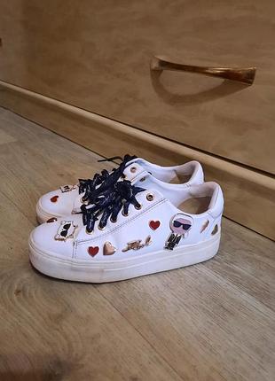 Кеды karl lagerfelld 22 см.устилка