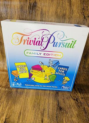 Настільна гра «trivial pursuit: family edition» від компанії hasbro gaming