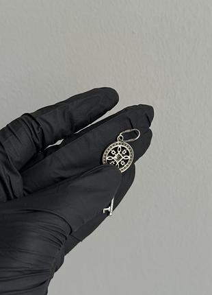 Срібна підвіска ключик, 925 проба 4