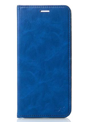 Чехол-книга dc elegant для xiaomi redmi 12c синий