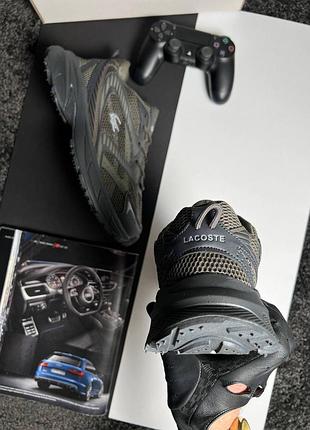 Чоловічі кросівки l*coste l003 neo shot grey khaki