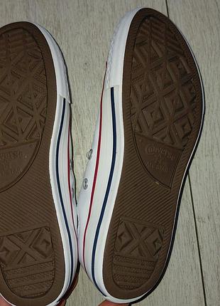 Кожаные кеды converse 6