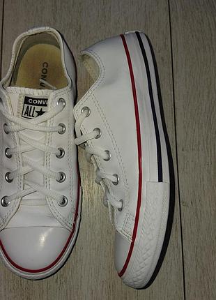 Кожаные кеды converse 2