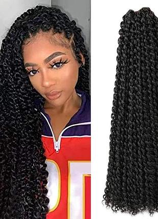 7 шт. канекалон yddm passion twist hair 60 см штучне кучеряве афро волосся, синтетичне волосся