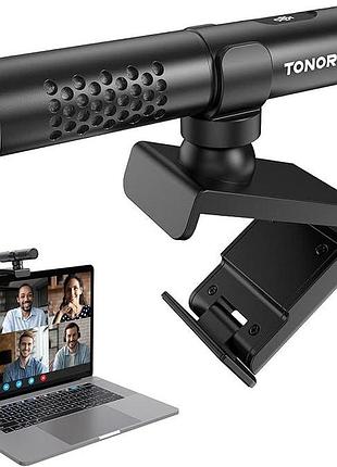 Usb-мікрофон для ноутбуків tonor usb shotgun condenser mic tm310 конференц-мікрофон для офісу з кнопкою вимкнення звуку