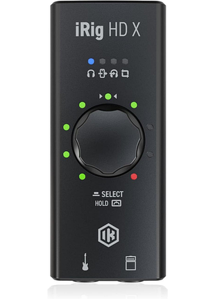 Гитарный аудиоинтерфейс irig hd x аудиоинтерфейс для бесшумных тренировок игры на гитаре