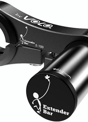 Кріплення для велосипеда 85 мм volo bicycle extender bar алюмінієва виносна планка-подовжувач для керма