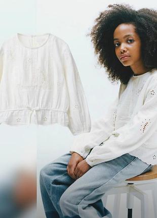 Блуза zara на дівчинку 148 см