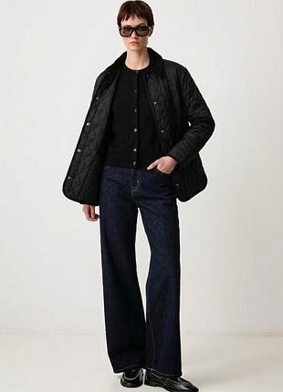 Жіноча стьобана куртка barbour liddesdale