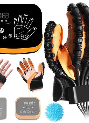 Рукавичка-тренажер для руки xl emfocu robot training glove тренажер для реабілітації правого пензля