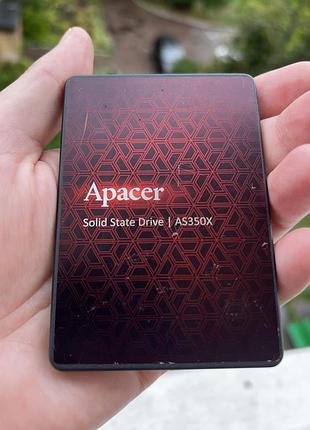 Ssd apacer as350x 256gb — б/у
