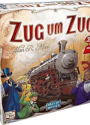 Настольная игра для компании из 2–5 участников zug um zug увлекательная стратегическая игра на немецком языке
