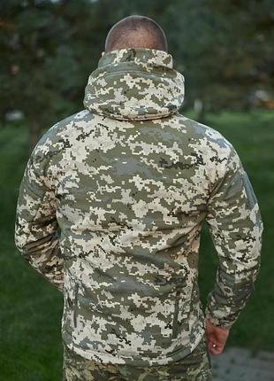 Куртка soft shell tactical піксель зсу 8