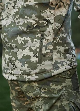 Куртка soft shell tactical піксель зсу 9