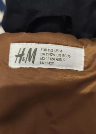 Зимняя куртка парка h&amp;m детская 4