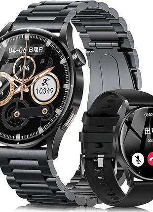 Якісний розумний годинник для чоловіків smart watch full-touch — qs39 bluetooth 5.3 з екраном 1.3 дюйма