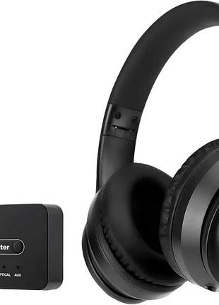 Беспроводные наушники wireless headphone with transmitter jfh-680tv полноразмерные bluetooth наушники, 35 часов роботы