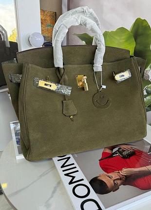 💎new💎брендовая женская сумка♥️♥️♥️с логотипом, birkin 35 см