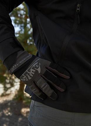 Перчатки helikon range tactical black/shadow grey 2